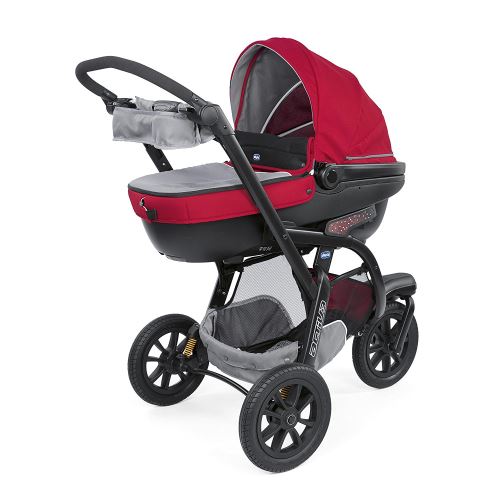 Poussette Chicco Trio Activ3 Top Rouge