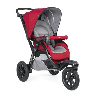 Poussette Chicco Trio Activ3 Top Rouge