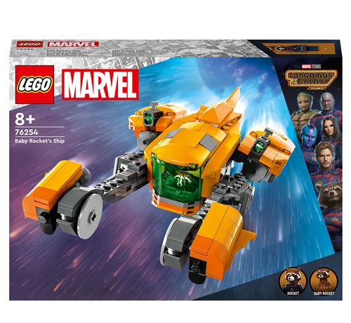 Acheter LEGO® Marvel 76254 Le Vaisseau de Bébé Rocket État correct - 95,19 € LEGO® Marvel 76254 Le Vaisseau de Bébé Rocket État correct - reconditionné disponible sur Fnac
