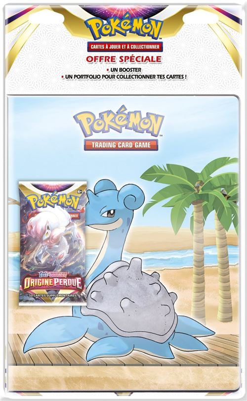 Cartes à collectionner Pokémon Pack Portfolio et Booster Epée et Bouclier Origine Perdue