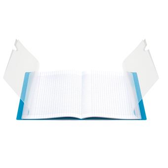 Cahier Clairefontaine Koverbook 96 pages grands carreaux 24 x 32 cm Bleu Marine