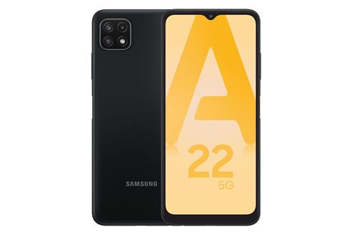 Acheter Smartphone Samsung Galaxy A22 6,6"" 5G 128 Go Double SIM Gris État correct - 96,94 € Smartphone Samsung Galaxy A22 6,6"" 5G 128 Go Double SIM Gris État correct - Samsung reconditionné disponible sur Fnac