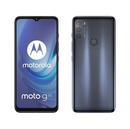 Smartphone Motorola Moto G50 6.5 64 Go Double SIM 5G Gris sidéral