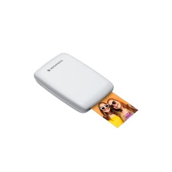 Imprimante de poche sans fil BT Imprimantes thermiques avec 1 rouleau de  papier d'impression et batterie 1200 mAh, imprimante portable sans encre  pour iPhone Mini imprimante autocollant compatible avec IOS et Android 