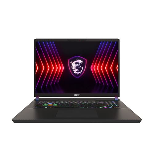 PC portable Gaming MSI Vector 17 HX A13VIG-824FR 17 FHD+ 165Hz Intel® Core™ i9-13980HX 32 Go RAM 2 To SSD Nvidia GeForce RTX 4090 Noir