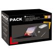 Pack PC Hybride Microsoft Surface Pro 7 12.3" Intel Core i5 8 Go RAM 256 Go SSD Platine + Clavier Microsoft Type Cover pour Surface Pro Noir + Souris Microsoft Surface Mobile Platine + Stylet Microsoft Surface Pen Platine