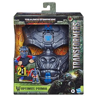 Figurine Transformers Rise of the Beasts Masque convertible Optimus Primal 2 en 1