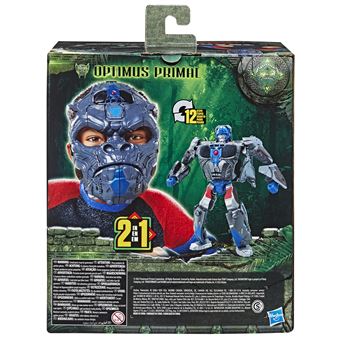 Figurine Transformers Rise of the Beasts Masque convertible Optimus Primal 2 en 1