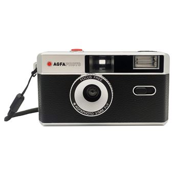 Appareil photo argentique compact AgfaPhoto 35mm Silver/Noir - Réutilisable - Appareil photo argentique - Achat & prix | fnac