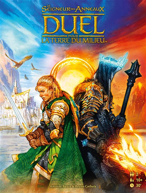 Jeu de stratégie Asmodee Le Seigneur des Anneaux Duel pour la Terre du Milieu État correct - Asmodee reconditionné disponible sur Fnac