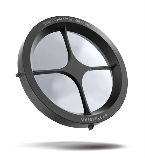 Filtre solaire pour télescope Unistellar Odyssey Smart 82 mm Noir