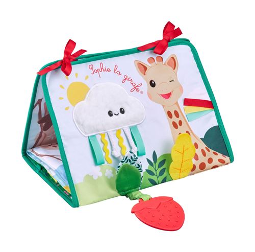 Jeu d'éveil Sophie La Girafe Livre chevalet à déplier