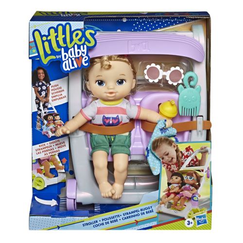 Poupon et sa poussette Littles Baby Alive Modele aleatoire Poupon fnac Belgique