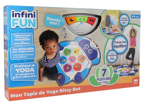 INFINI FUN Mon tapis de yoga Bitsy Bot