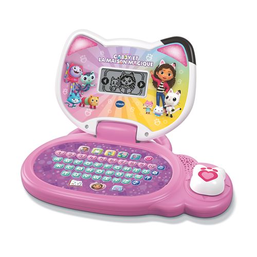 Ordinateur Éducatif Bilingue VTECH 80-581105 Gabby – 18 Jeux Interactifs