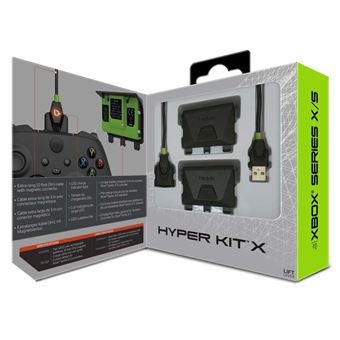 Kit de charge Bionik Hyper X et jeu magnétique pour Xbox Series X/S Noir