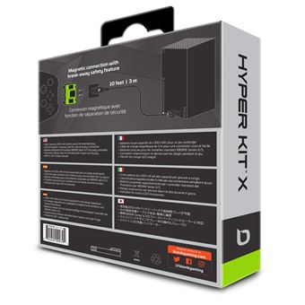 Kit de charge Bionik Hyper X et jeu magnétique pour Xbox Series X/S Noir