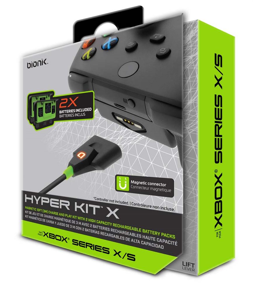 Packs de batteries rechargeables pour Xbox One / xbox Series X, s, 2 x  1200mah Batteries de manette Xbox One, batterie rechargeable Xbox avec  charge S