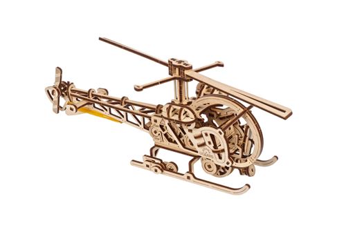 Ugears Bois Puzzle 3D Hélicoptère 167 Pièces