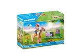 Playmobil Country 70514 Cavalière et poney islandais