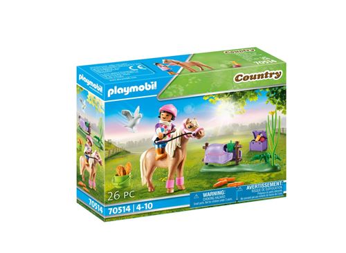 Playmobil Country 70514 Cavalière et Poney Islandais