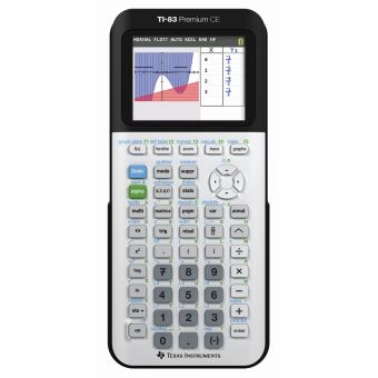 Texas Instruments Ti-83 Premium Ce - Calculatrice Graphique - Usb - Pile -  Calculatrice - Achat & Prix | Fnac