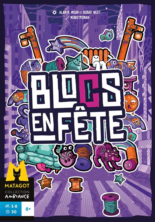 Jeu d’ambiance Asmodee Blocs en Fête