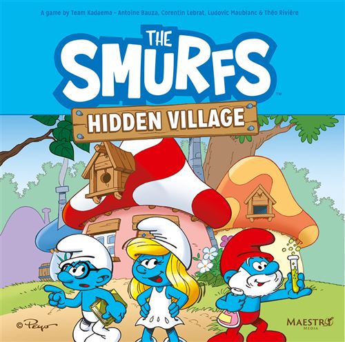Jeu de stratégie Lucky Duck Games Les Schtroumpfs Le Village Caché - Lucky Duck Games