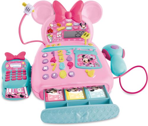 Caisse Enregistreuse Jouet 77 Accessoires – Avec Microphone, Scanner Son Et Lumière – Jeu D'apprentissage Supermarché – Dès 3 Ans