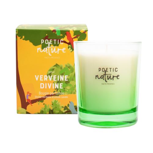 Bougie verveine enchantée 180 gr Poetic Nature
