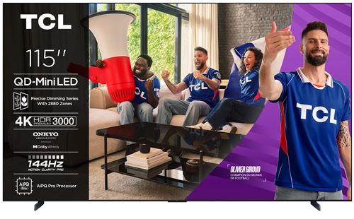 TV Tcl QD-Mini LED Pro 115C7K 292 cm 2025