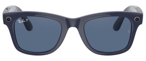 Lunettes de soleil Ray-Ban Stories Wayfarer Bleu polarisé