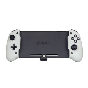 Manette Just For Games Advanced Pro Gaming Controller pour Nintendo Switch et Nintendo Switch modèle OLED Blanc et Noir