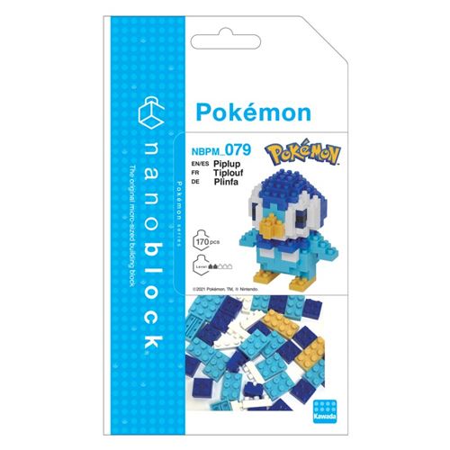 Nanoblock Jeu De Construction Pokémon Tiplouf