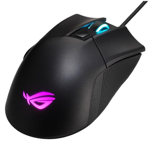 ASUS ROG Gladius II Core - Souris - pour droitiers - optique - filaire - USB - noir - pour 15; ROG Strix G15; ROG Zephyrus Duo 15; ROG Zephyrus G14; TUF505; ZenBook 13; 14 État correct - Asus reconditionné disponible sur Fnac
