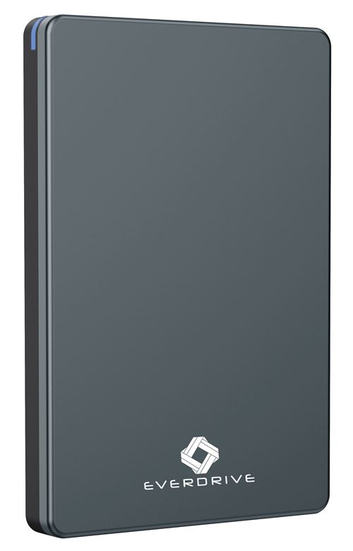 Disque SSD externe Everdrive 1 To Gris anthracite