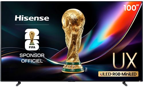 TV Hisense Uled Rgb Mini-Led 4K 100Uxq 253 Cm 2025