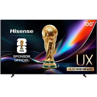 TV ULED RGB Mini-LED Hisense 100UXQ 110" 4K UHD 2025 - 1