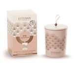 Bougie déco parfumée rechargeable Esteban Iris Cachemire