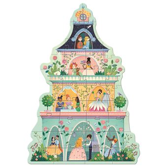 Puzzle enfant Djeco La tour des princesses 36 pièces