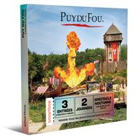 Coffret cadeau SmartBox 3 entrées au Puy du Fou en Famille