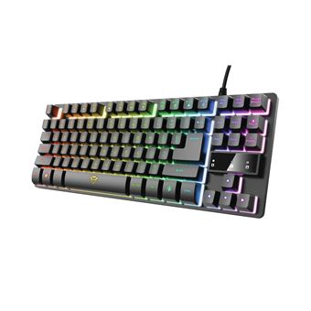 Clavier gaming éclairé Trust GXT 833 Thado Noir