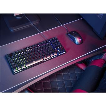 Clavier gaming éclairé Trust GXT 833 Thado Noir