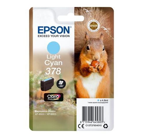 Cartouche d'encre Epson Ecureuil 378 Cyan clair