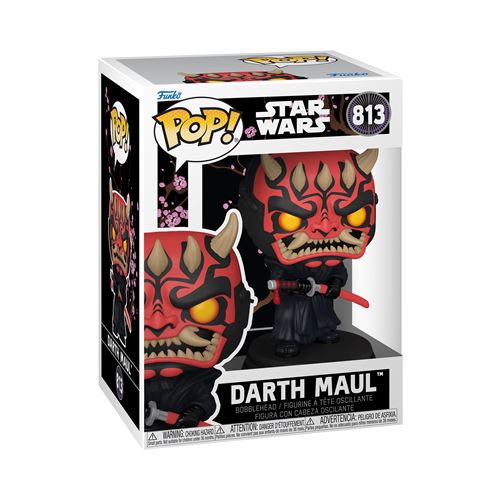Figurine Funko Pop Star Wars Darth Maul - vue 1