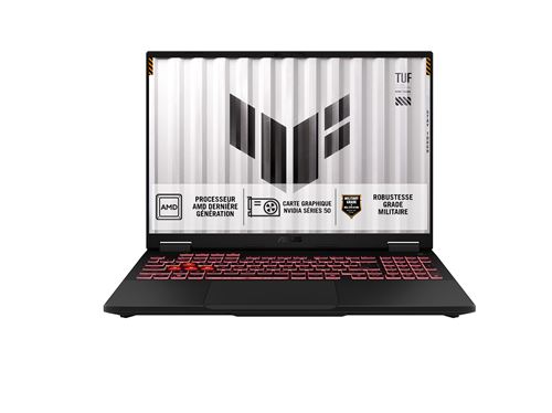 PC portable gaming Asus TUF A16 FA608UP 16" FHD+ 165 Hz AMD Ryzen™ 7 16 Go RAM 512 Go SSD Nvidia GeForce RTX 5070 Gris - Asus