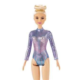 Poupee Barbie Gymnaste Blonde Poupee a la Fnac