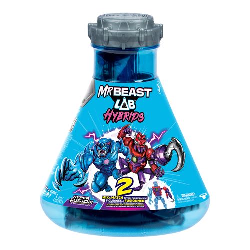 Pack de 2 figurines hybrides Mrbeast Mix & Match A Modèle aléatoire
