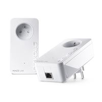 devolo Magic 1 LAN - Starter Kit - pont - GigE, HomeGrid - Branchement mural (pack de 2)