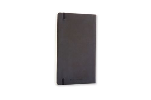 MOLESKINE Carnet classique format A4 pages blanches Noir 21x29,7cm